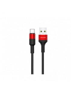 réparation Cable Type C 1.2M noir et rouge